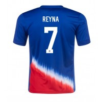 Camisa de time de futebol Estados Unidos Giovanni Reyna #7 Replicas 2º Equipamento Copa America 2024 Manga Curta